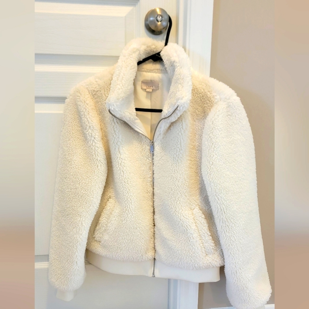 Loft Faux Fur Coat